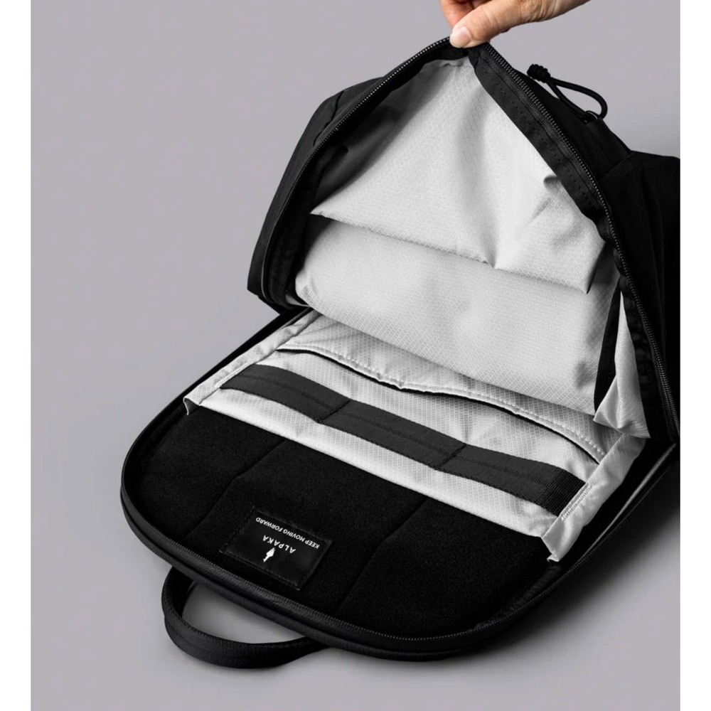 Alpaka Elements Backpack Pro Black Axoflux 400D Laptop Bag NEW Travel Ripstop - Picture 9 of 11